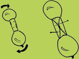bildliche Darstellung der Ballonröhre