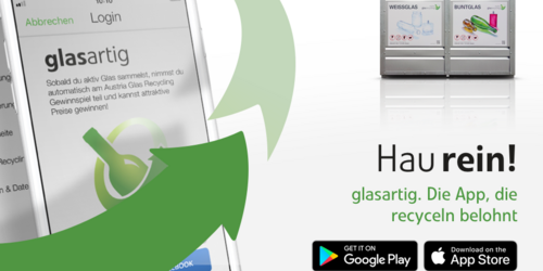 glasartig - die Glasrecycling-App